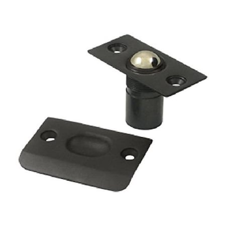 Patioplus Ball Catch Square Corner Solid Brass - Oil Rubbed Bronze PA590515